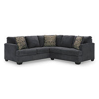 Signature Design by Ashley Ambrielle 2-Piece Sectional-Gunmetal