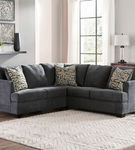 Signature Design by Ashley Ambrielle 2-Piece Sectional-Gunmetal