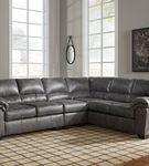 Signature Design by Ashley Bladen 3-Piece Sectional-Slate