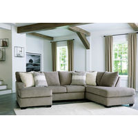 Signature Design by Ashley Creswell 2-Piece Sectional with Chaise-Stone