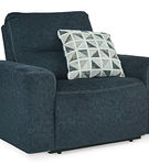 Signature Design by Ashley Paulestein Oversized Power Recliner-Denim