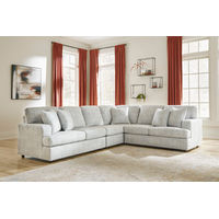 Signature Design by Ashley Playwrite 4-Piece Sectional-Gray