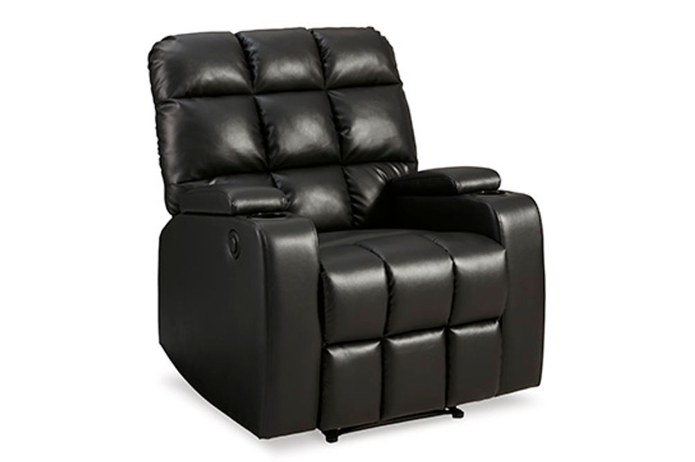 Kennebec Power Recliner Black