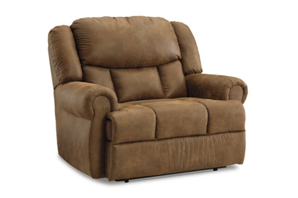 Signature Design by Ashley Boothbay Oversized Power Recliner-Auburn