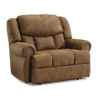 Signature Design by Ashley Boothbay Oversized Power Recliner-Auburn