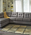 Benchcraft Maier 2-Piece Sleeper Sectional with Chaise-Charcoal