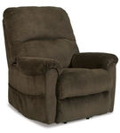 Signature Design by Ashley Shadowboxer Power Lift Recliner-Chocolate