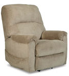 Signature Design by Ashley Shadowboxer Power Lift Recliner-Toast