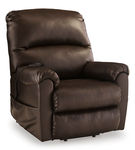 Signature Design by Ashley Shadowboxer Power Lift Recliner-Chocolate