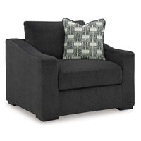 Benchcraft Wryenlynn Oversized Chair-Onyx