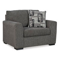 Signature Design by Ashley Gardiner Oversized Chair-Pewter
