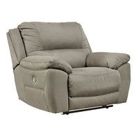 Signature Design by Ashley Next-Gen Gaucho Oversized Power Recliner-Putty