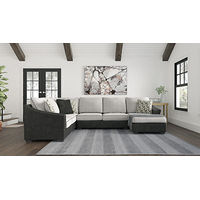 Signature Design by Ashley Bilgray 3-Piece Sectional-Pewter