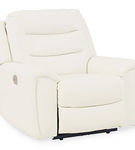 Signature Design by Ashley Warlin Power Recliner-White