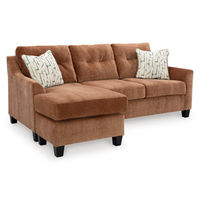 Benchcraft Amity Bay Sofa Chaise-Clay