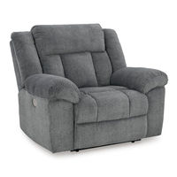 Signature Design by Ashley Tip-Off Power Recliner-Slate