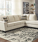 Signature Design by Ashley Abinger 2-Piece Sectional with Chaise-Natural