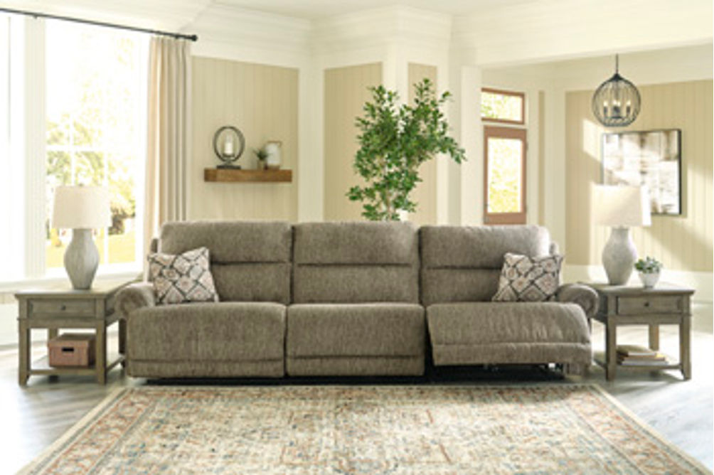 Signature Design by Ashley Lubec 3-Piece Reclining Section