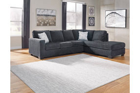 Signature Design by Ashley Altari 2-Piece Sectional with Chaise-Slate