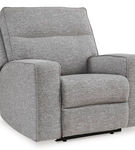 Signature Design by Ashley Biscoe Power Recliner-Pewter