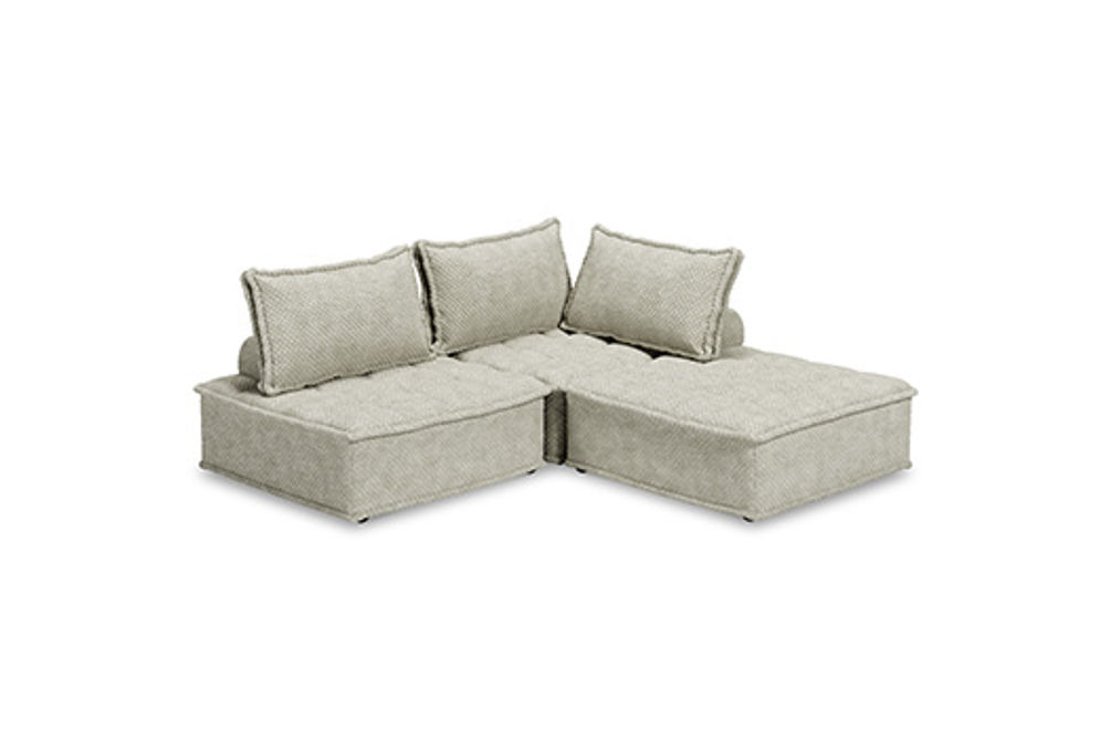 Signature Design by Ashley Bales 3-Piece Modular Seating-Taupe