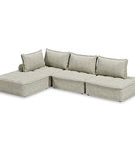 Signature Design by Ashley Bales 4-Piece Modular Seating-Taupe