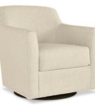 Signature Design by Ashley Bradney Swivel Accent Chair-Linen