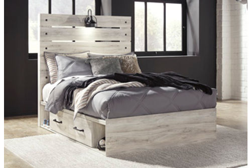 Signature Design by Ashley Cambeck Full Panel Bed with 2 Storage Drawers