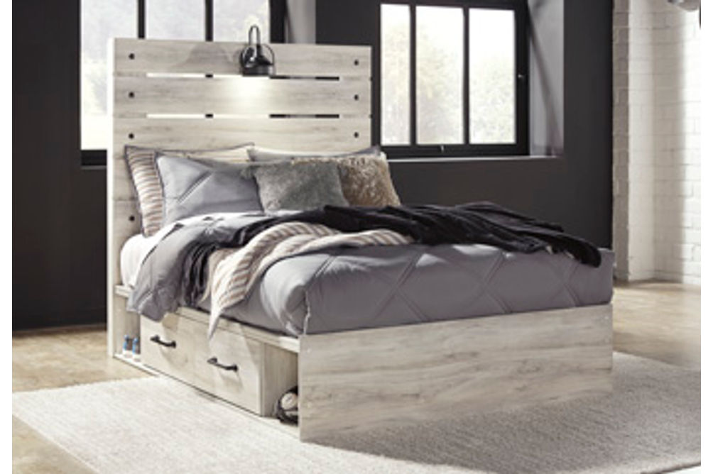 Signature Design by Ashley Cambeck Full Panel Bed with 2 Storage Drawers