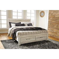 Signature Design by Ashley Bellaby King Platform Bed with 2 Storage Drawers