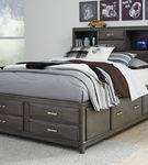 Signature Design by Ashley Caitbrook Full Storage Bed with 7 Drawers-Gray