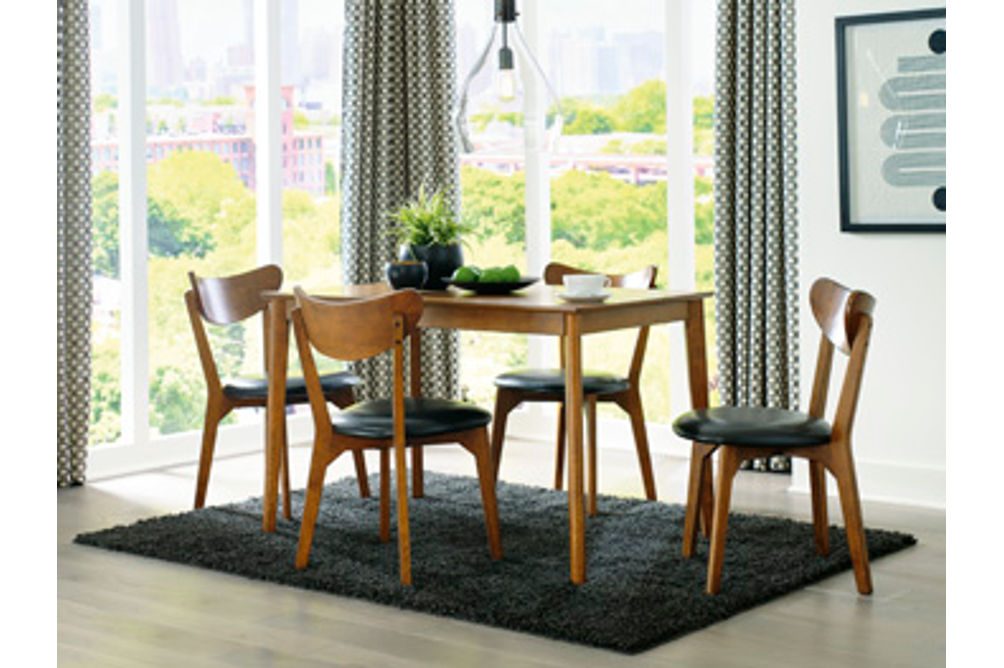 Parrenfield Dining Table and Chairs (Set of 5)