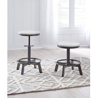 Signature Design by Ashley Torjin Counter Height Stool (Set of 2)-Vintage Whit