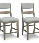 Signature Design by Ashley Moreshire Counter Height Bar Stool (Set of 2)-Bisqu