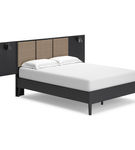 Signature Design by Ashley Charlang Full Panel Platform Bed with 2 Extensions-