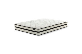 Sierra Sleep by Ashley Chime 10 Inch Hybrid King Mattress in a Box-White
