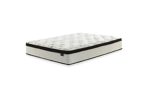 Sierra Sleep by Ashley Chime 12 Inch Hybrid Full Mattress in a Box-White