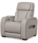 Signature Design by Ashley Boyington Power Recliner-Gray