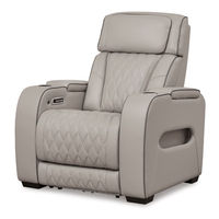 Signature Design by Ashley Boyington Power Recliner-Gray