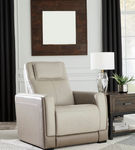 Signature Design by Ashley Battleville Power Recliner-Almond