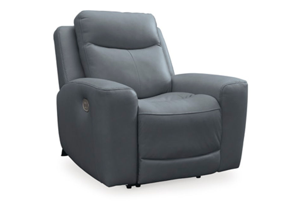 Signature Design by Ashley Mindanao Power Recliner-Steel