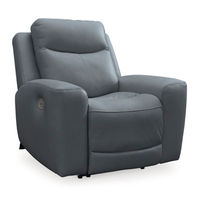 Signature Design by Ashley Mindanao Power Recliner-Steel