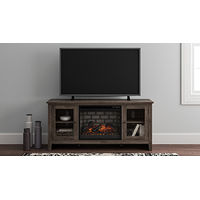 Signature Design by Ashley Arlenbry 60" TV Stand with Electric Fireplace-