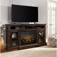 Signature Design by Ashley Roddinton 72" TV Stand with Electric Fireplace