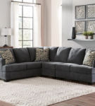 Signature Design by Ashley Ambrielle 3-Piece Sectional-Gunmetal