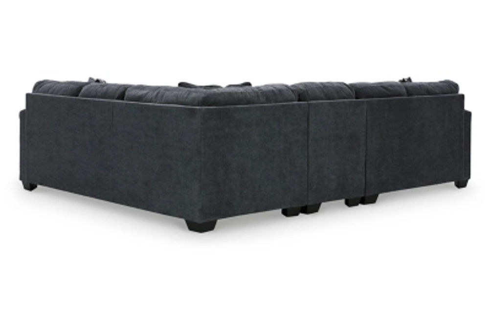 Signature Design by Ashley Ambrielle 3-Piece Sectional-Gunmetal