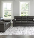 Signature Design by Ashley Bladen Full Sofa Sleeper and Loveseat-Slate