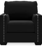 Signature Design by Ashley Gleston Chair and Ottoman-Onyx