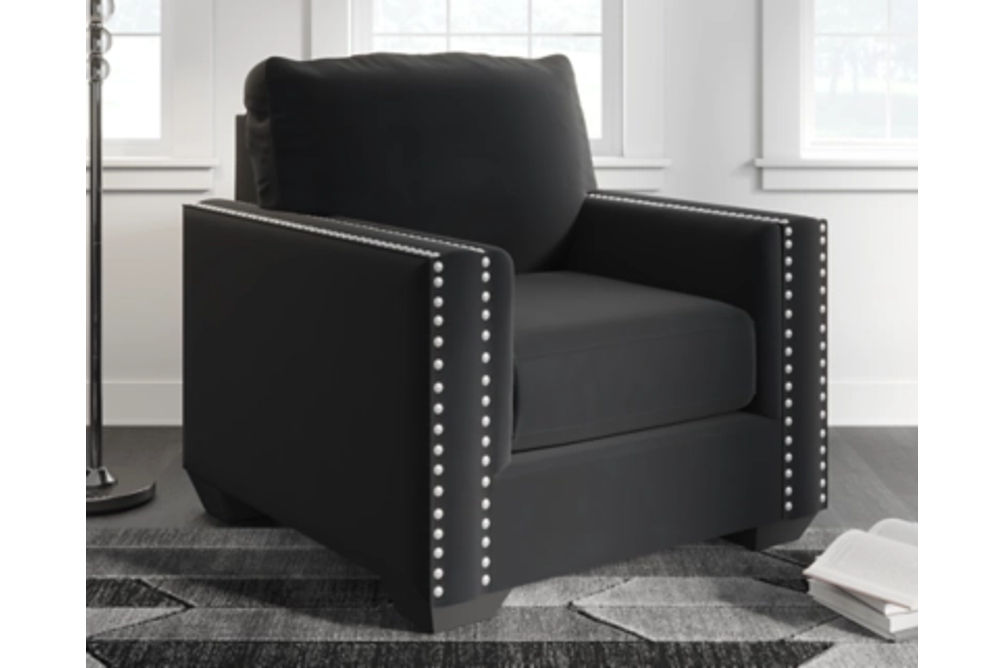 Signature Design by Ashley Gleston Sofa and 2 Chairs-Onyx