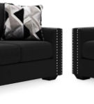 Signature Design by Ashley Gleston Loveseat and Chair-Onyx